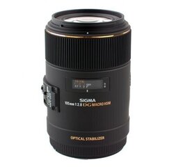 Sigma EX 105/2,8 Macro DG OS HSM for Nikon hind ja info | Fotoaparaatide objektiivid | hansapost.ee