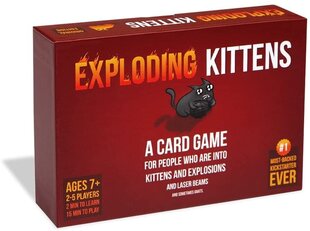 Настольная игра Exploding Kittens, (Английский язык) цена и информация | Настольные игры | hansapost.ee