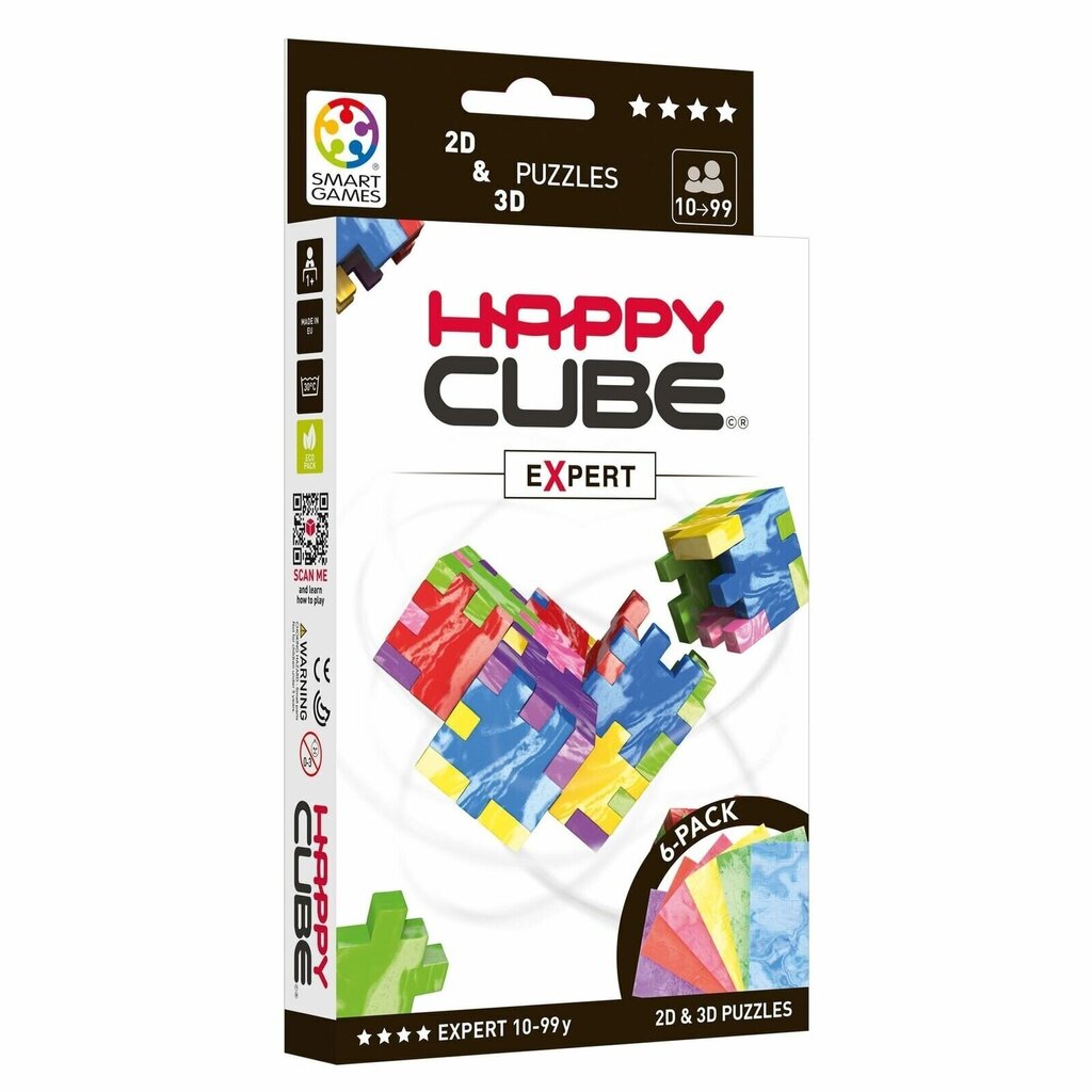 Happy Cube Expert 6pack цена и информация | Lauamängud ja mõistatused perele | hansapost.ee