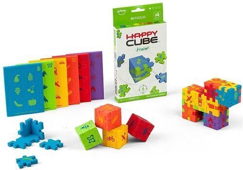 Happy Cube Junior 6pack цена и информация | Lauamängud ja mõistatused perele | hansapost.ee
