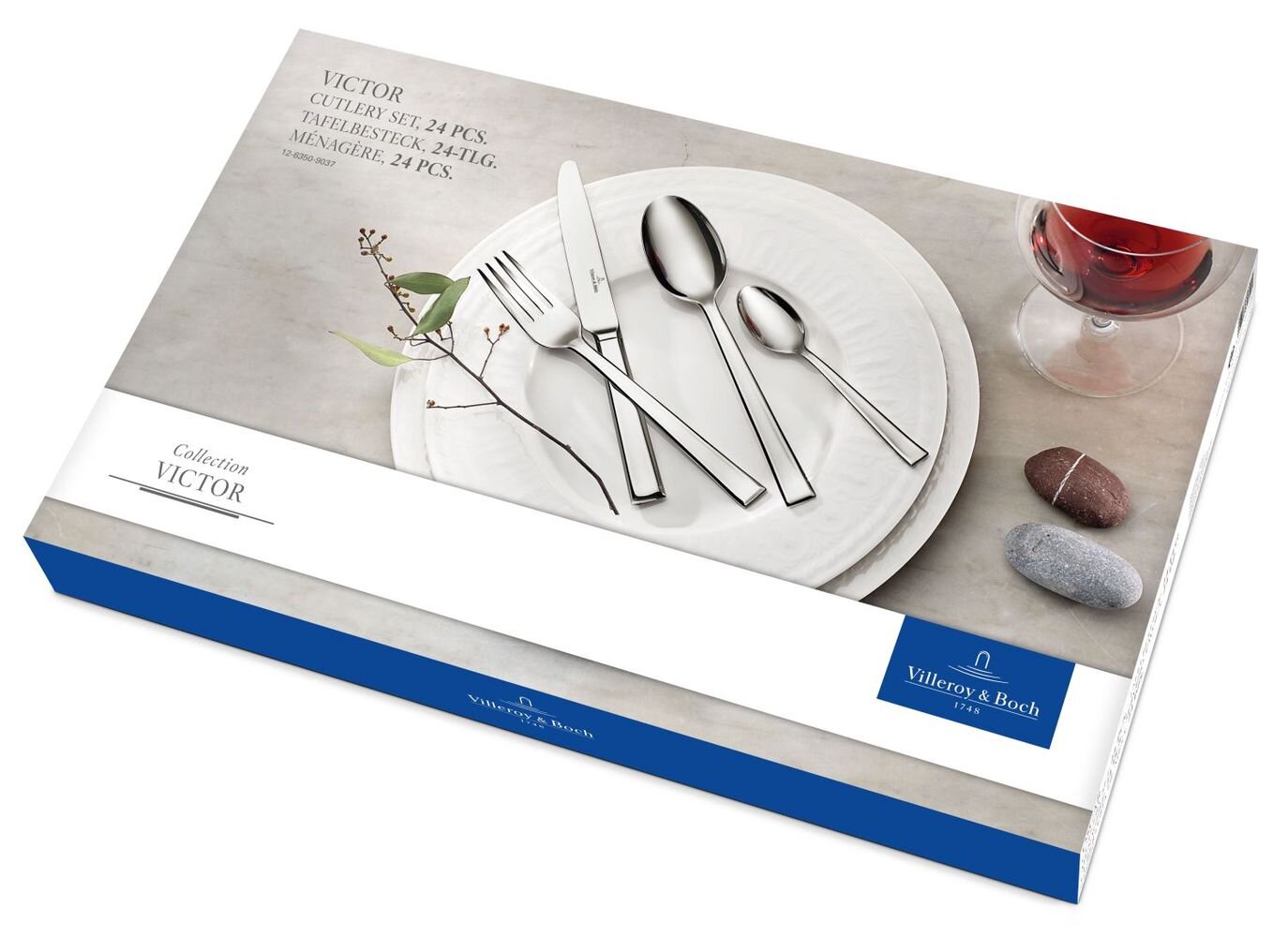 Villeroy & Boch 24-osaline söögiriistade komplekt Victor hind ja info | Söögiriistad ja komplektid | hansapost.ee