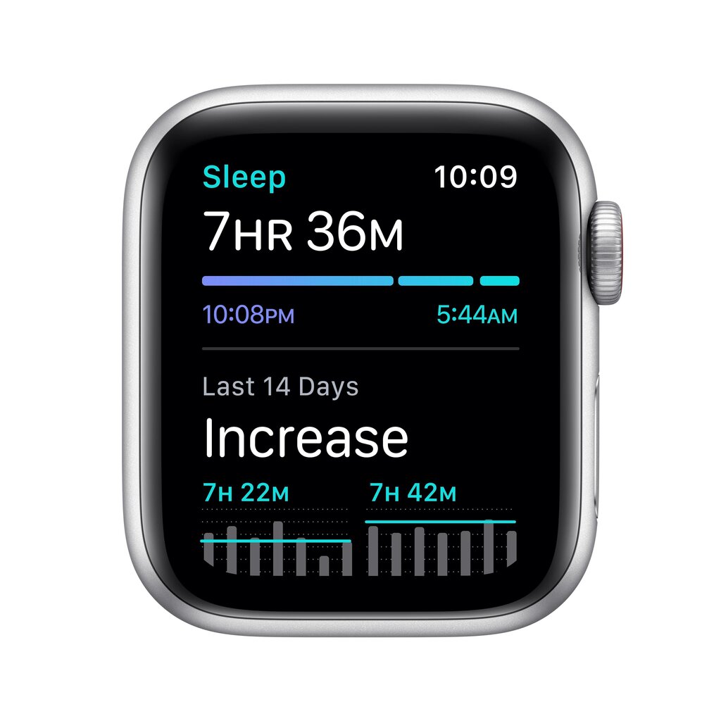 Nutikell Apple Watch SE (44mm) GPS + LTE : Silver/Deep Navy цена и информация | Nutikellad, laste nutikellad | hansapost.ee