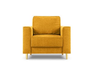 Кресло Cosmopolitan Design Fano, желтое/золотистое цена и информация | Кресла | hansapost.ee
