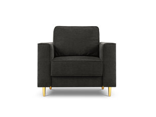 Кресло Cosmopolitan Design Fano, черное/золотистое цена и информация | Кресла | hansapost.ee