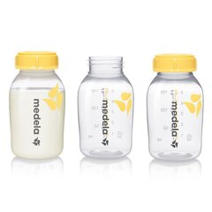 Piimapudelite komplekt Medela, 150 ml, 3 tk hind ja info | Medela Beebikaubad | hansapost.ee