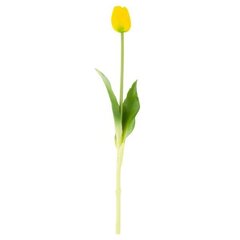Искусственный тюльпан, желтый цена и информация | Детали интерьера | hansapost.ee