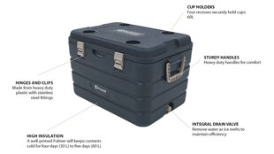 Изотермическая коробка Outwell Fulmar, 60 л цена и информация | Сумки-холодильники | hansapost.ee