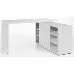 Угловой стол Aatrium Core, белый глянцевый цена и информация | Компьютерные, письменные столы | hansapost.ee