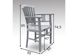 Обеденный стул Spa, taupe цена и информация | Стулья для кухни и столовой | hansapost.ee