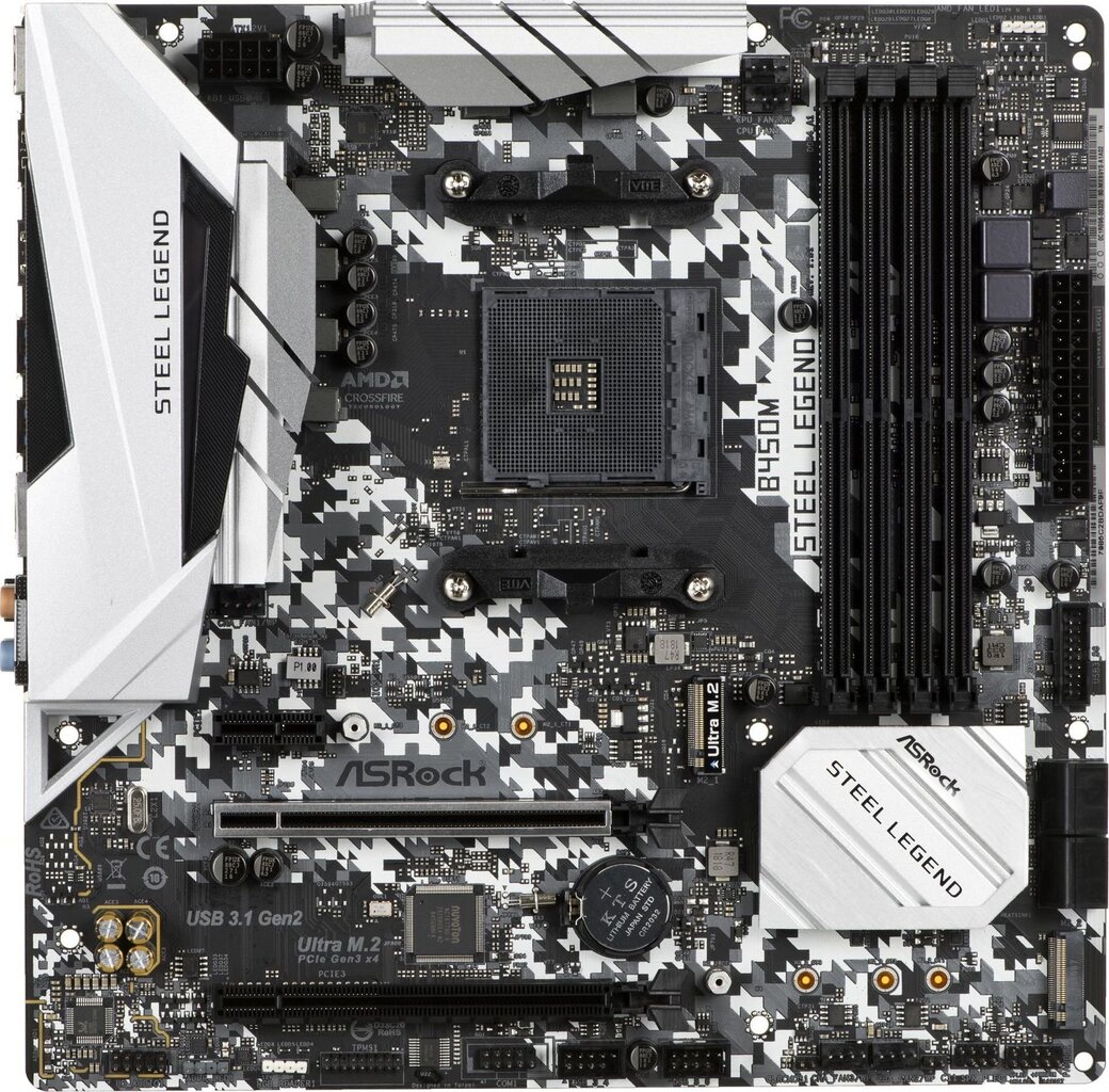 ASRock B450M Steel Legend hind ja info | Emaplaadid | hansapost.ee