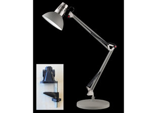 Настольная лампа Pit, никель/серый цена и информация | Настольные лампы | hansapost.ee