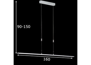 Laelamp Metz LED, alumiinium цена и информация | Потолочные светильники | hansapost.ee