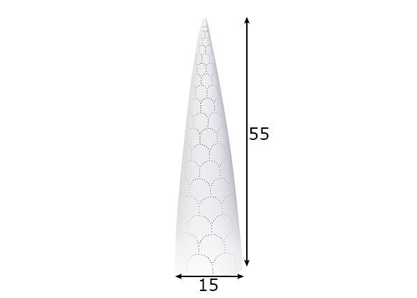 Laualamp Peak XL, valge hind ja info | Jõulukaunistused | hansapost.ee