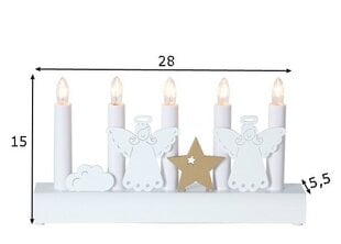 Электрические свечи Julia, белые цена и информация | Рождественские украшения | hansapost.ee