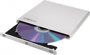 Внешнее записывающее устройство Liteon DVD/CD Ext 8x USB, белый (EBAU108) цена и информация | Оптические устройства | hansapost.ee