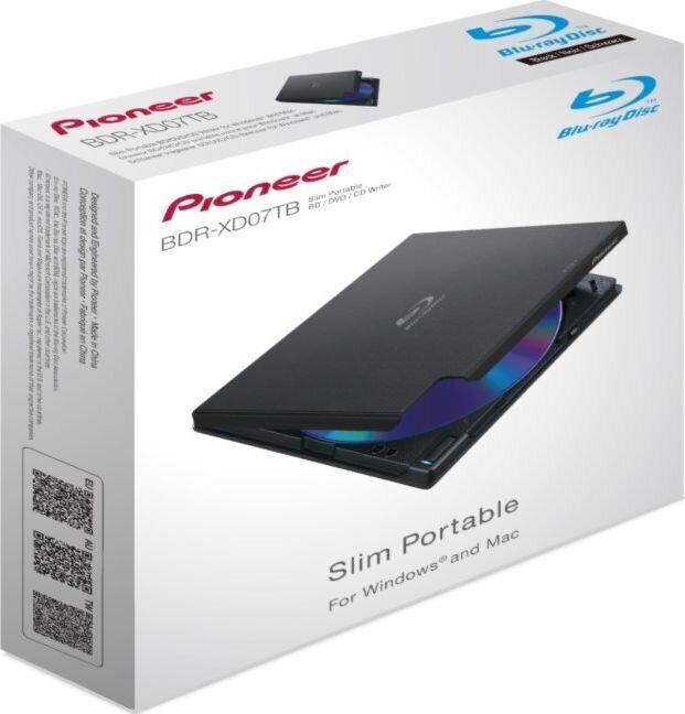 Pioneer BDR XD 07 TB цена и информация | Optilised seadmed | hansapost.ee