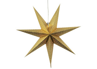 Paberist täht Dot 70cm, kuldne price and information | Christmas decorations | hansapost.ee