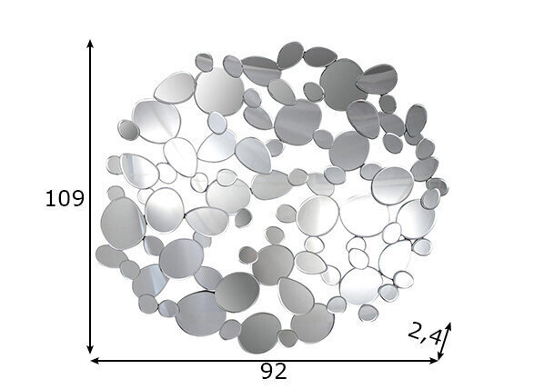 Seinapeegel hind ja info | Peeglid | hansapost.ee