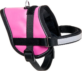 FLAMINGO шлейка для собак 26-35 смX15 мм S, розовый цена и информация | Поводки, ошейники и подтяжки для кошек | hansapost.ee