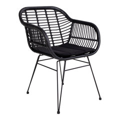 2-tooliga komplekt Trieste, must price and information | Garden chairs, balcony chairs | hansapost.ee