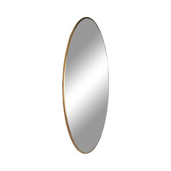 Зеркало Jersey, 80 см, золотистый цвет цена и информация | Подвесные зеркала | hansapost.ee