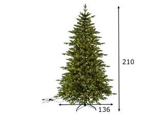 Искусственная ель Larvik LED, 210 см цена и информация | Новогодние елки | hansapost.ee