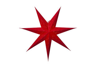 Звезда Decorus, красный цена и информация | Праздничные декорации | hansapost.ee