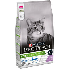PRO PLAN сухой корм для стерилизованных пожилых кошек 7+, индейка 1,5 кг цена и информация | Сухой корм для кошек | hansapost.ee