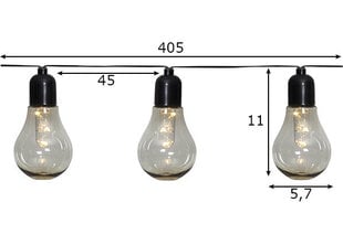 Подвесная уличная гирлянда Star Trading Glow с солнечной батареей цена и информация | гирлянда, 10 вел 4 см | hansapost.ee