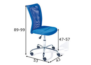 Töötool Bonnie, sinine цена и информация | Офисные кресла | hansapost.ee