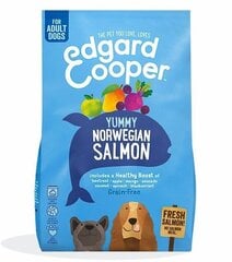 Полноценный корм для собак Edgard&Cooper, Норвежский лосось, 7 кг. цена и информация | Edgard Cooper Товары для животных | hansapost.ee