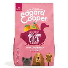Полноценный корм для щенков Edgard&Cooper с уткой/курицей, 7 кг цена и информация | Edgard Cooper Товары для животных | hansapost.ee