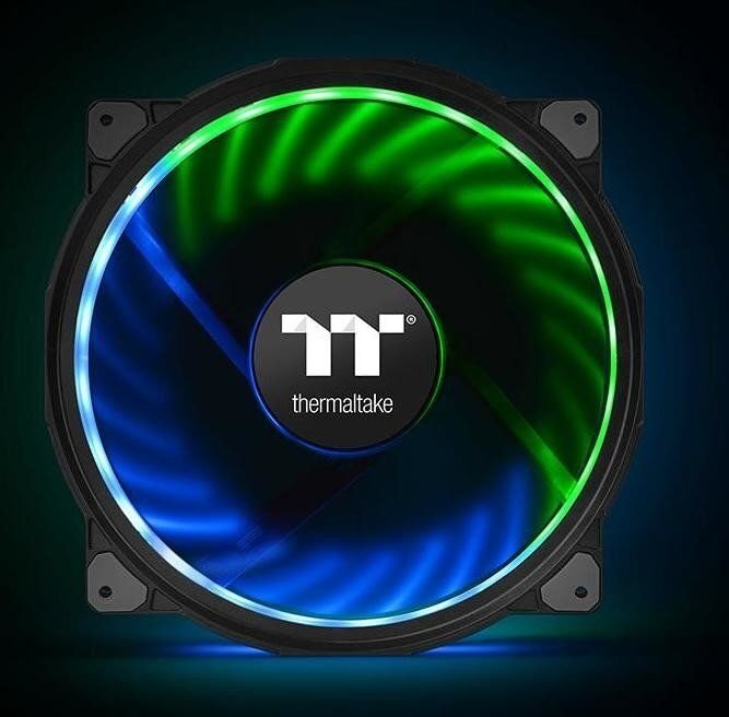 Thermaltake Riing Plus 20 RGB Case Fan TT Premium Edition (CL-F069-PL20SW-A) цена и информация | Korpuste lisatarvikud | hansapost.ee