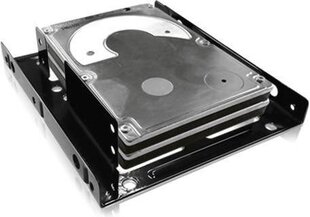 Внутренняя монтажная рама Icy Box 3.5" для дисков 2x 2.5", черная (IB-AC643) цена и информация | Icy Box Компьютерная техника | hansapost.ee