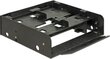 Delock 5.25″ Installation Frame for 1 x 3.5″ + 2 x 2.5″ hard drives (18000) hind ja info | Arvutikomponentide tarvikud | hansapost.ee