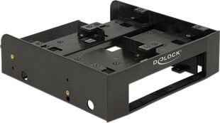 Delock 5,25-дюймовая установочная рама для 1 x 3,5" + 2 x 2,5" жестких дисков (18000) цена и информация | Аксессуары для компонентов | hansapost.ee