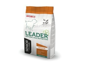 Полноценный корм для пожилых собак средних пород Leader, с курицей, 12 кг. цена и информация | Сухой корм для собак | hansapost.ee