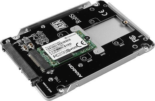 Axagon RSS-M2SD M.2 SATA adapter цена и информация | Arvutikomponentide tarvikud | hansapost.ee