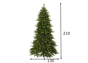 Искусственная ель Minnesota LED 210 см цена и информация | Новогодние елки | hansapost.ee