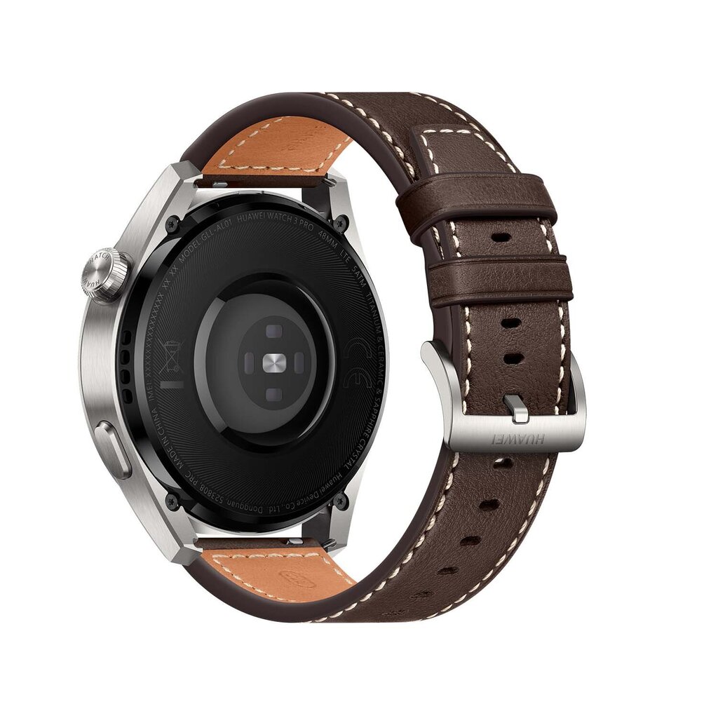 Huawei Watch 3 Pro Classic Dark Brown Leather цена и информация | Nutikellad, laste nutikellad | hansapost.ee