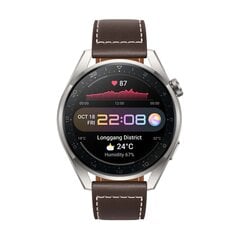 Huawei Watch 3 Pro Classic Dark Brown Leather цена и информация | Смарт-часы (smartwatch) | hansapost.ee