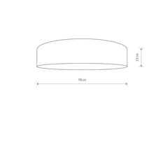 Nowodvorski Lighting потолочный светильник 8802 Turda Gold 7 цена и информация | Потолочные светильники | hansapost.ee