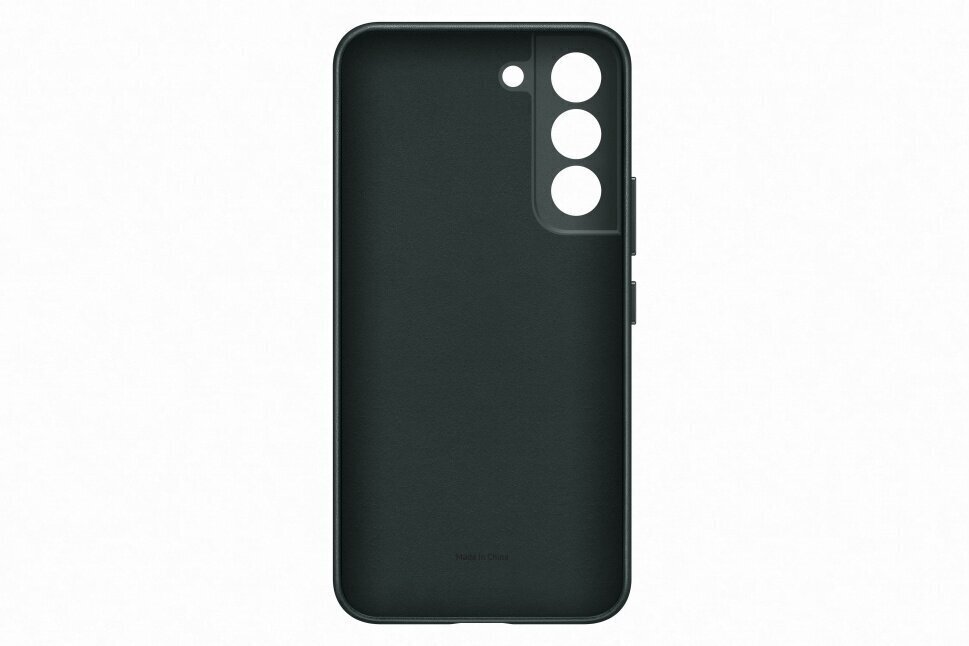 Leather Cover for Samsung Galaxy S22, roheline цена и информация | Telefonide kaitsekaaned ja -ümbrised | hansapost.ee