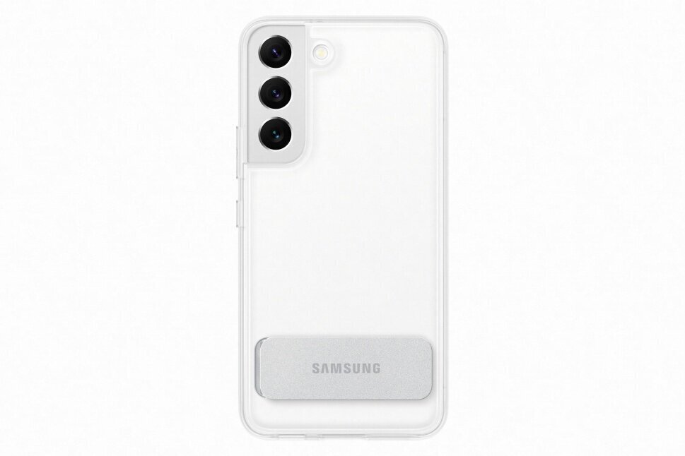 Samsung Clear Standing Cover Galaxy S22 läbipaistev EF-JS901CTEGWW hind ja info | Telefonide kaitsekaaned ja -ümbrised | hansapost.ee