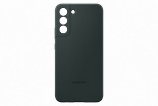 Силиконовый чехол для Samsung Galaxy S22 Plus, темно-зеленый цена и информация | Чехлы для телефонов | hansapost.ee