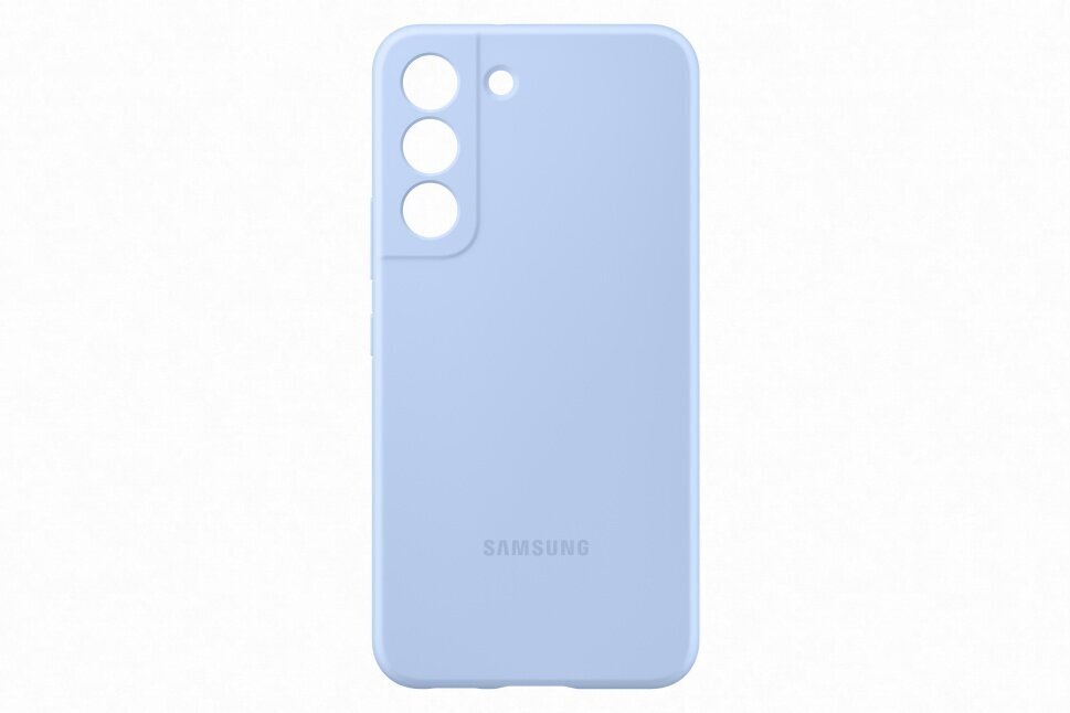 Samsung Galaxy S22 Silicone Cover, Sky Blue цена и информация | Telefonide kaitsekaaned ja -ümbrised | hansapost.ee