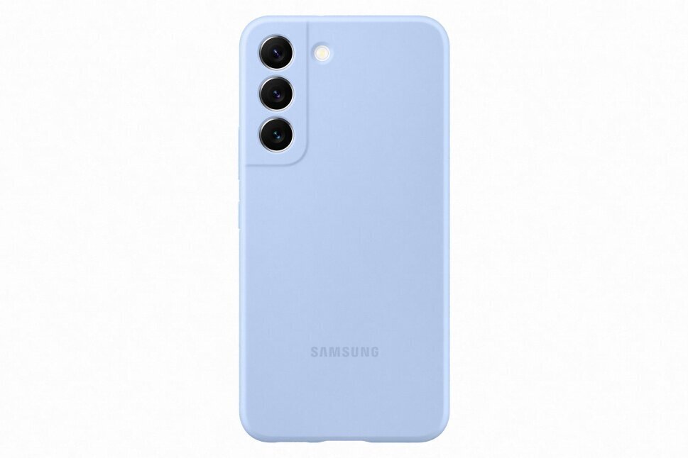 Samsung Galaxy S22 Silicone Cover, Sky Blue hind ja info | Telefonide kaitsekaaned ja -ümbrised | hansapost.ee