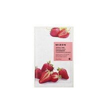 Лиственная маска для лица с клубникой Mizon Joyful Time Essence Mask Strawberry 1 шт. цена и информация | Маски для лица, патчи для глаз | hansapost.ee