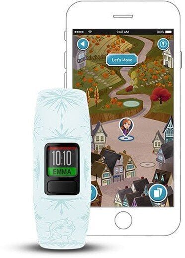 Garmin vívofit® jr. 2 Disney Frozen 2 Elsa hind ja info | Nutivõrud ja aktiivsusmonitorid | hansapost.ee