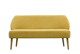 Комплект мягкой мебели Lauksva Ulde, желтый цена и информация | Комплекты мягкой мебели | hansapost.ee